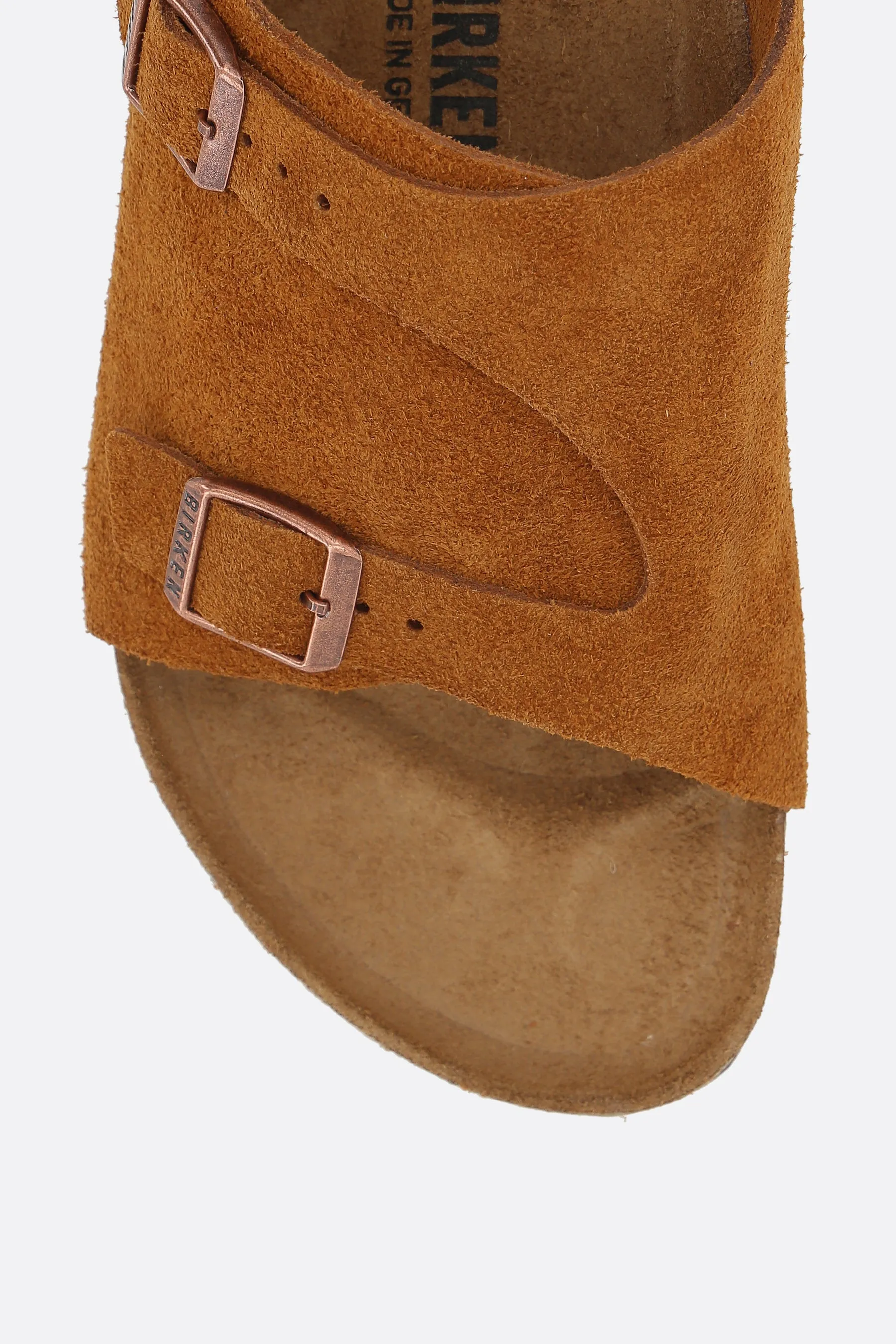 Zrich BS suede flat sandals (Narrow Fit)
