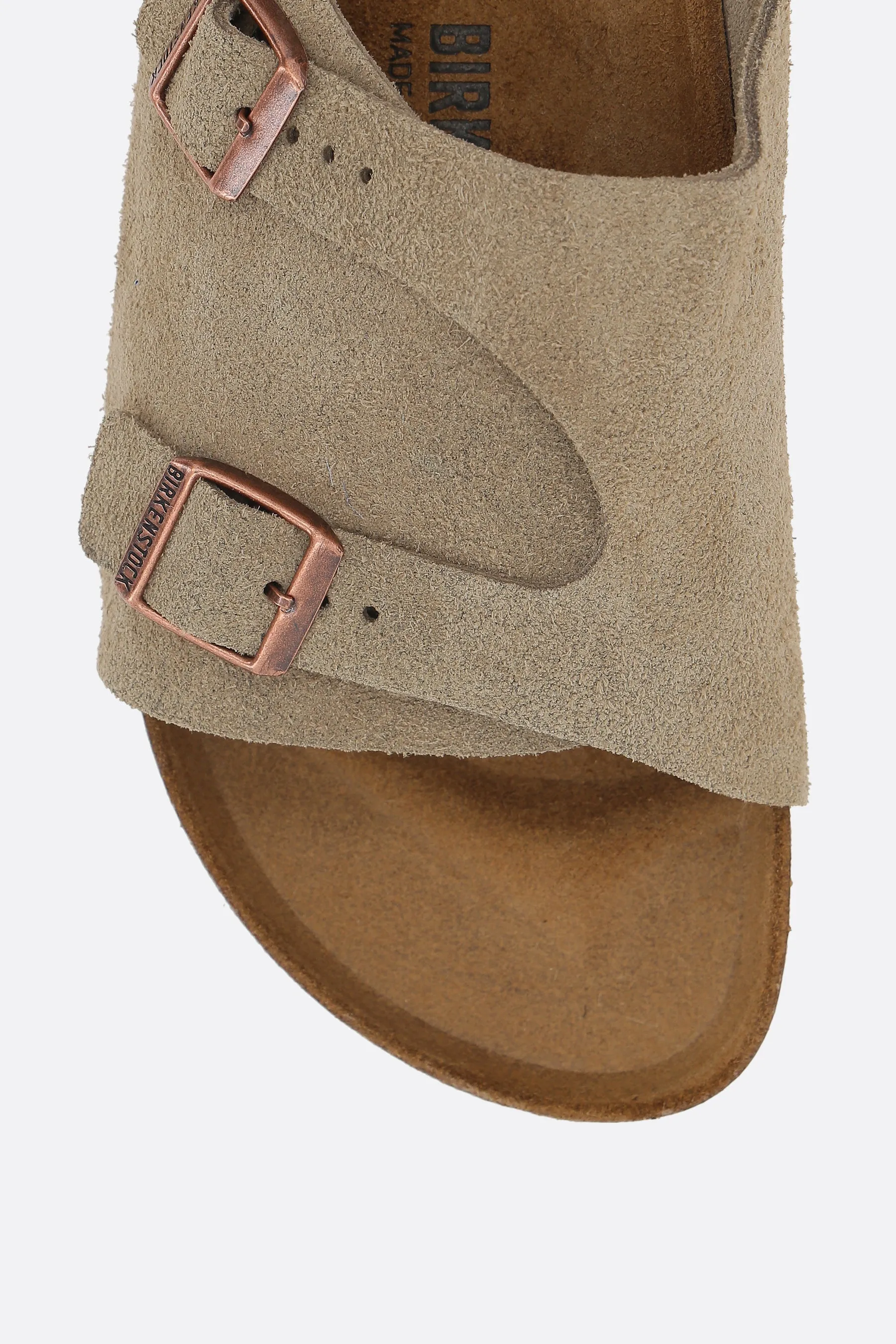 Zrich BS suede flat sandals (Narrow Fit)